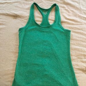 Green Nike tank top